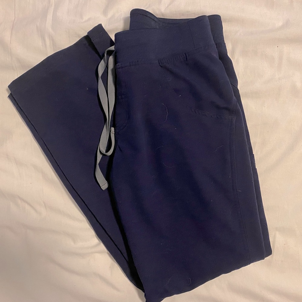 Figs Livingston navy scrub pants XXSP